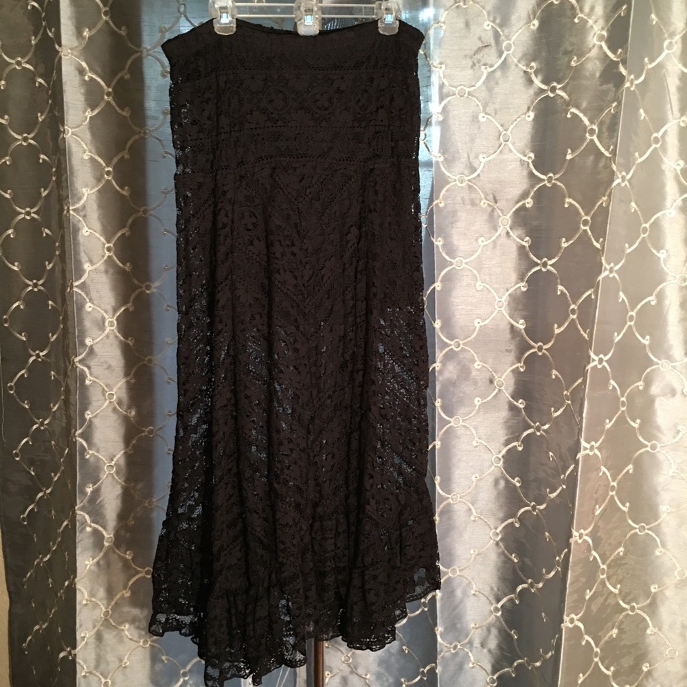 Allen B. By Allen Schwartz Lace Maxi skirt-Large